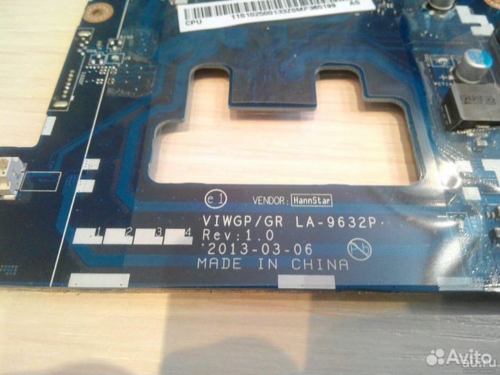 Материнская плата для ноутбука Lenovo G500