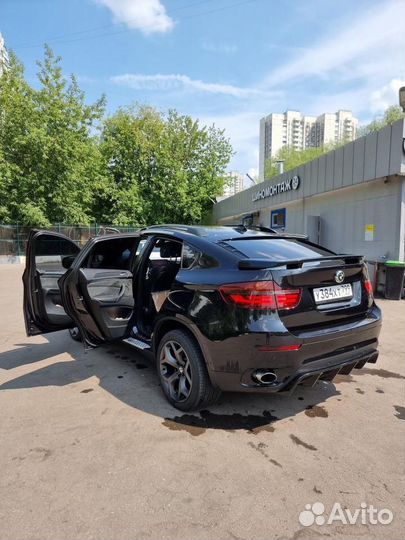 Спойлер на bmw x6 e71