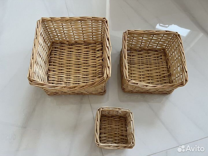 Корзина плетеная IKEA