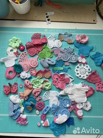 Вязанные элементы. Скрапбукинг