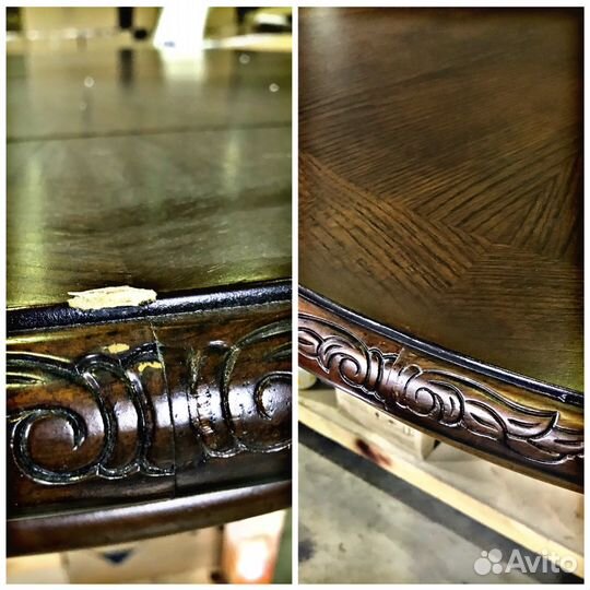 Реставрация и покраска мебели из массива, мдф