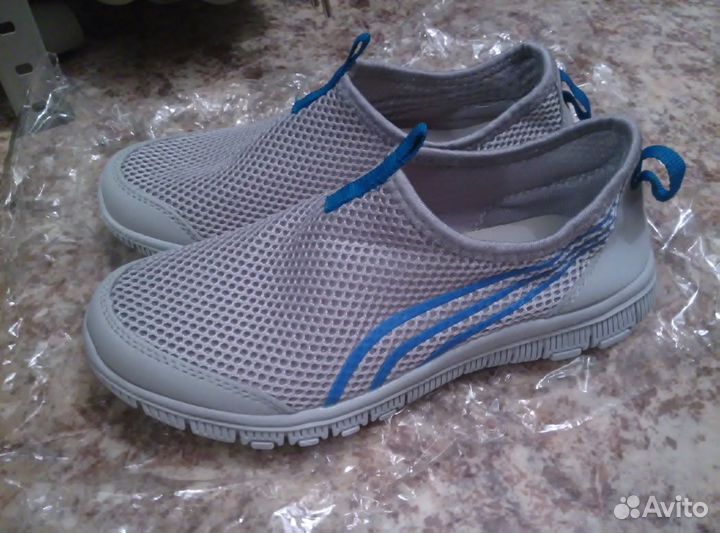 Кроссовки слипоны сетка сменка