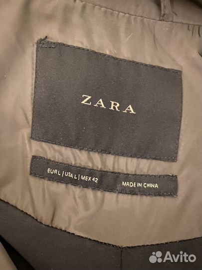 Плащ тренч мужской Zara