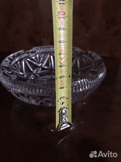 Хрустальная пепельница