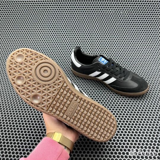 Кроссовки Adidas Samba OG Black White Gum