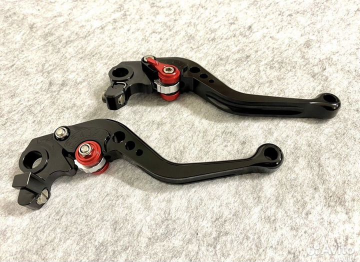 Ducati evotech короткие рычаги сцепления/тормоза