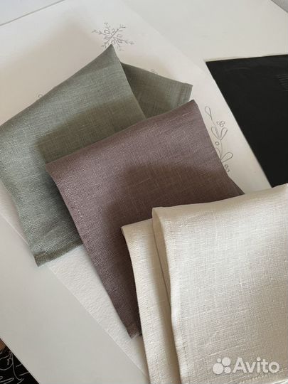 Салфетки сервировочные с вышивкой