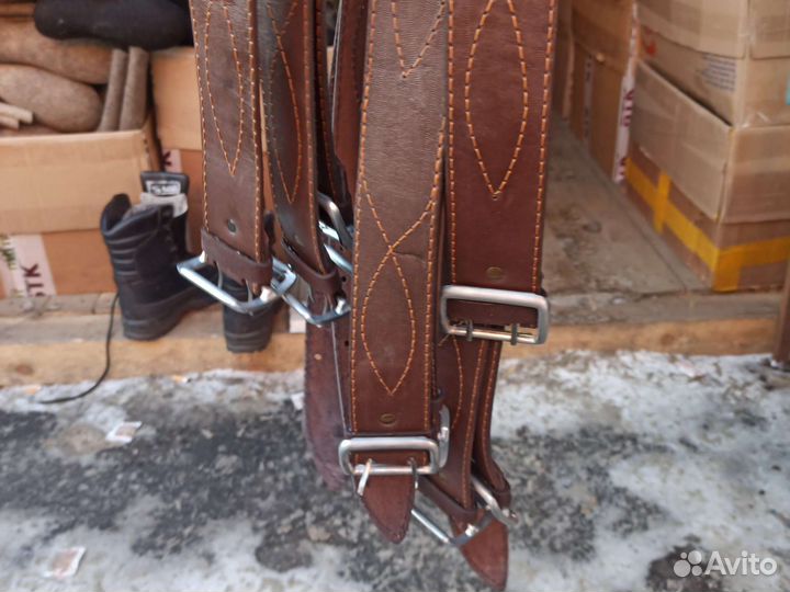 Ремень кожаный офицерский под СССР