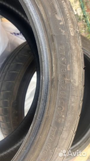 Infinity Tyres EcoMax 245/40 R20 и 275/35 R20 102Y