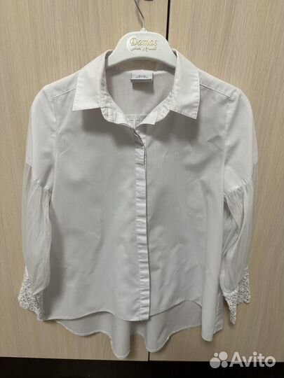 Рубашка школьная для девочки 134