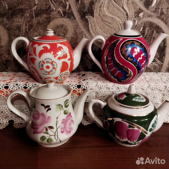 Чайник фарфор СССР