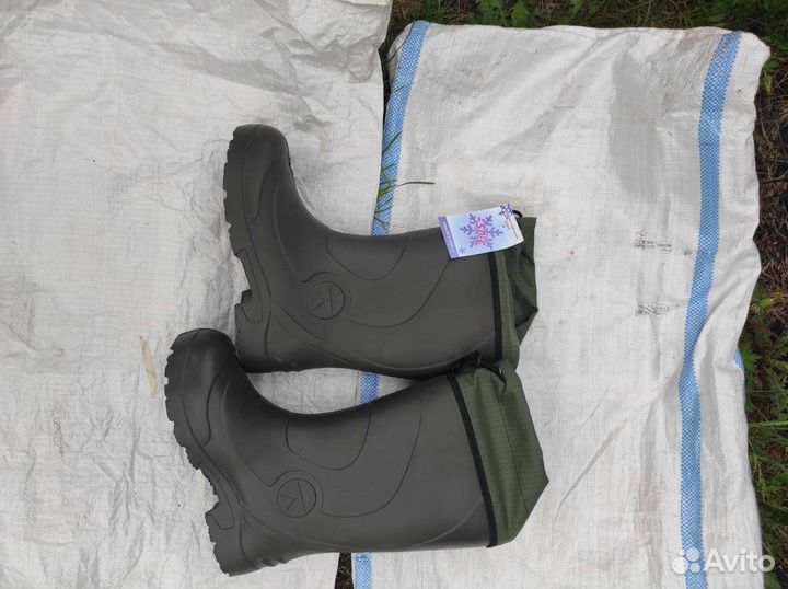 Сапоги для зимней рыбалки эва