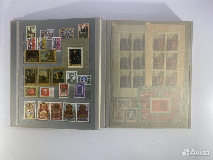 Альбом с почтовыми марками 1972 -1975 гг СССР