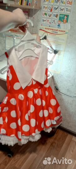 Платье в горошек