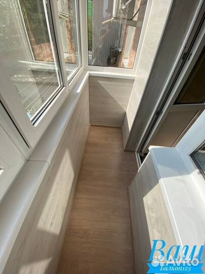 Отделка балкона/Остекление/Расширение