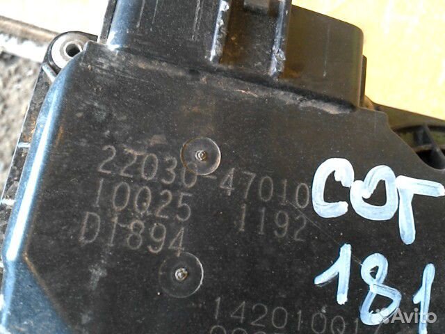 Заслонка дроссельная Toyota Corolla 180 2013-2018