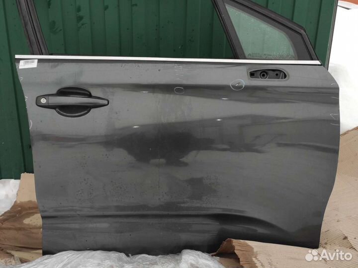 Дверь передняя правая Ситроен С4 Б7 серая