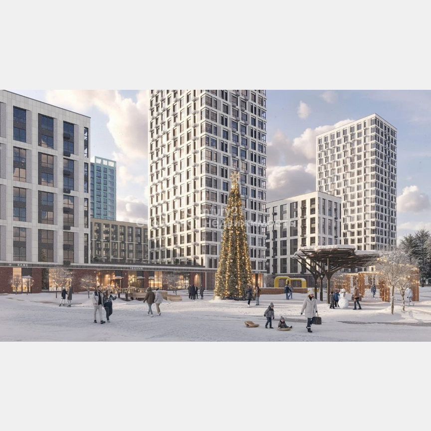 1-к. квартира, 39,9 м², 6/17 эт.