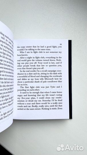 Бойцовский клуб книга на английском языке