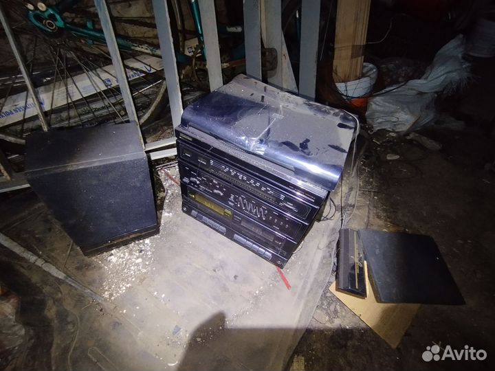 Музыкальный центр на запчасти