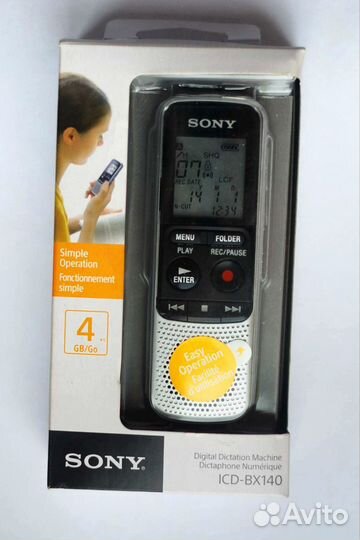 Диктофон Sony icd bx-140