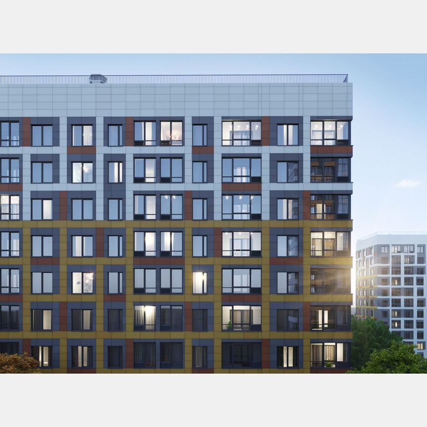 2-к. квартира, 78,2 м², 9/12 эт.