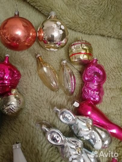 Ëлочные игрушки СССР советские