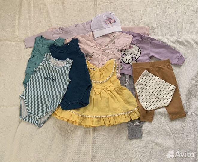 Детские вещи на девочку 68-74