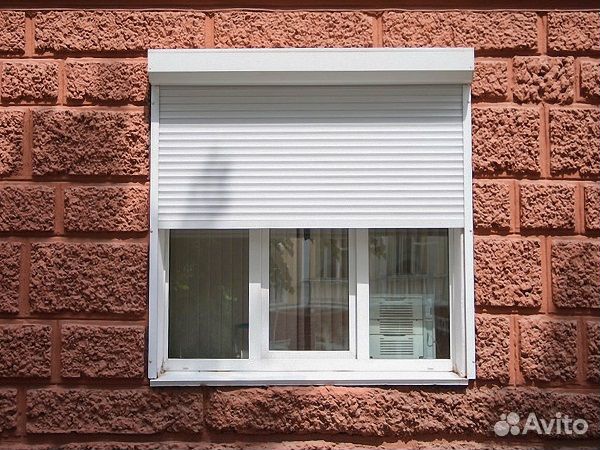 Рольставни на окна алюминиевые 1120*800 мм