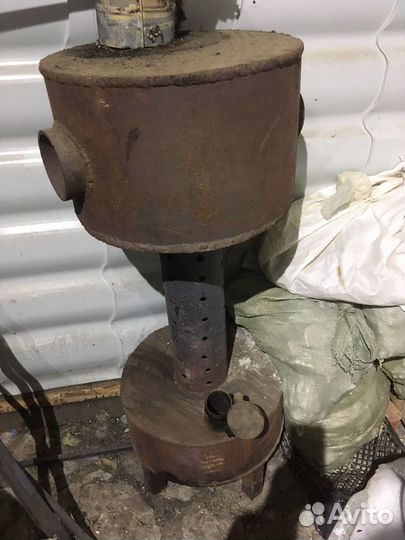 Масляной печь буржуйка