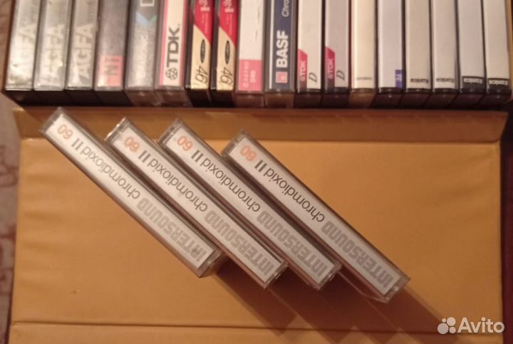 Аудиокассеты хромдиоксид