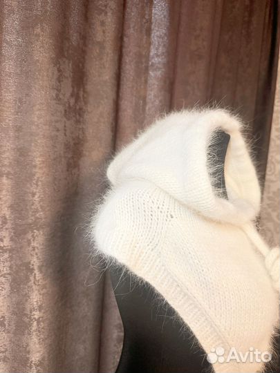 Капор женский ангора