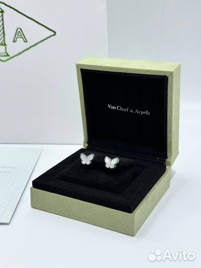 Серьги van cleef