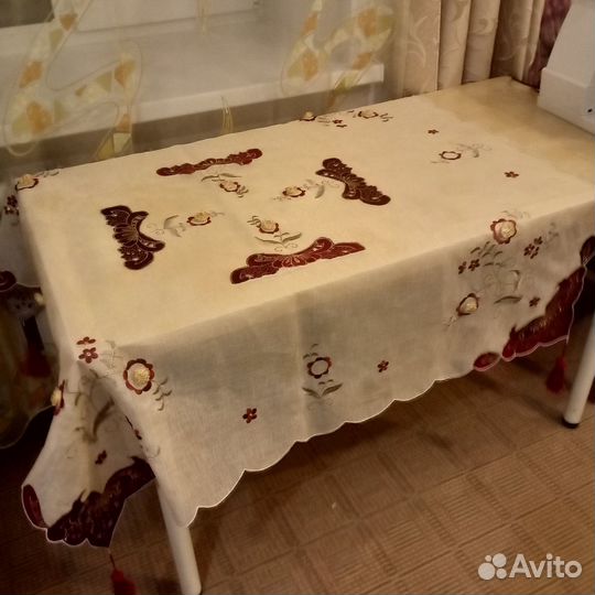 Скатерть в восточном стиле (синтетика)