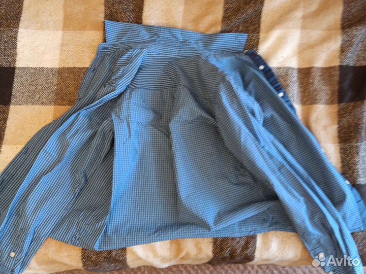 Рубашка синяя детская