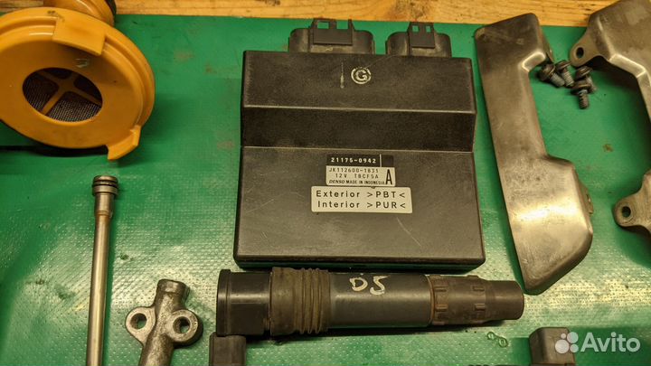 Сцепление кпп ГБЦ Kawasaki ER-6F (Ninja 650R)