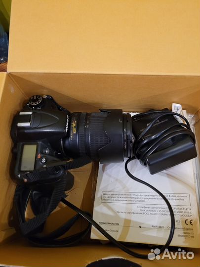 Фотоаппарат nikon d7000 18-105 vr kit