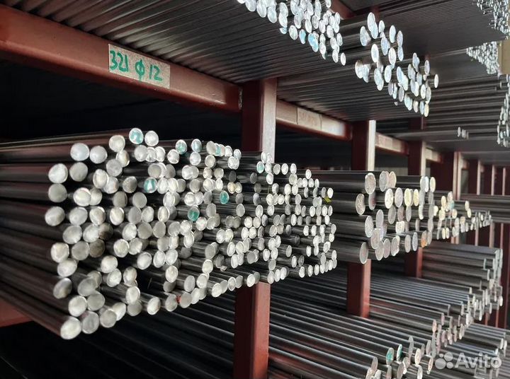 Нержавейка пруток (12Х18Н10Т) aisi321