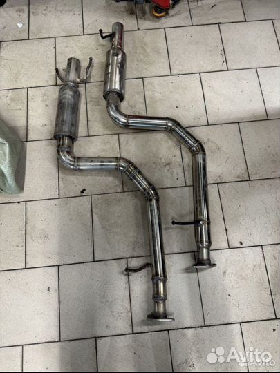 Выхлоп lexus gs350