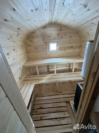 Баня бочка 4 метра