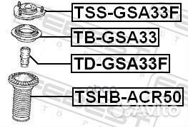 Опора переднего амортизатора tssgsa33F Febest