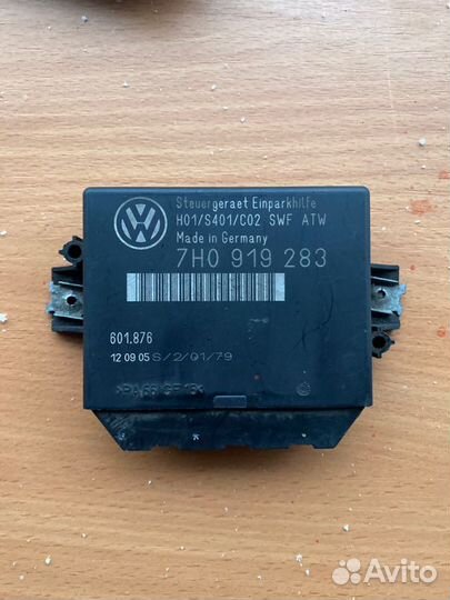 Блок управления парктроников Vw Transporter T5 BRR