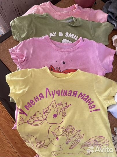 Детские вещи пакетом на осень на девочку 6-12 мес