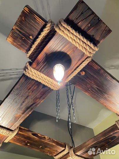 Люстра ручной работы