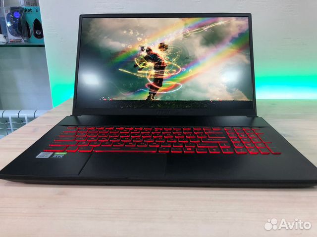 ноутбук msi i7 10750h