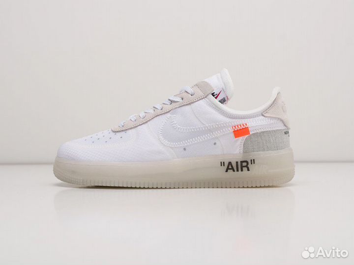 Кроссовки Nike x OFF-White Air Force 1 Low цвет Бе