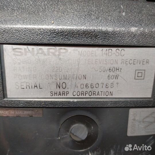 Телевизор Sharp 14B-SC