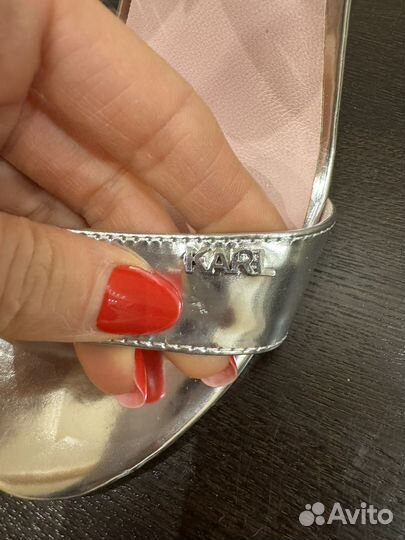 Karl lagerfeld босоножки оригинал