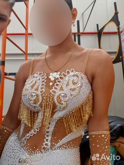 Платье для бальных танцев (европейская поограмма)