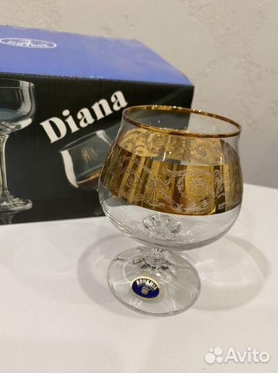 Бокалы для бренди, виски, коньяка Bohemia